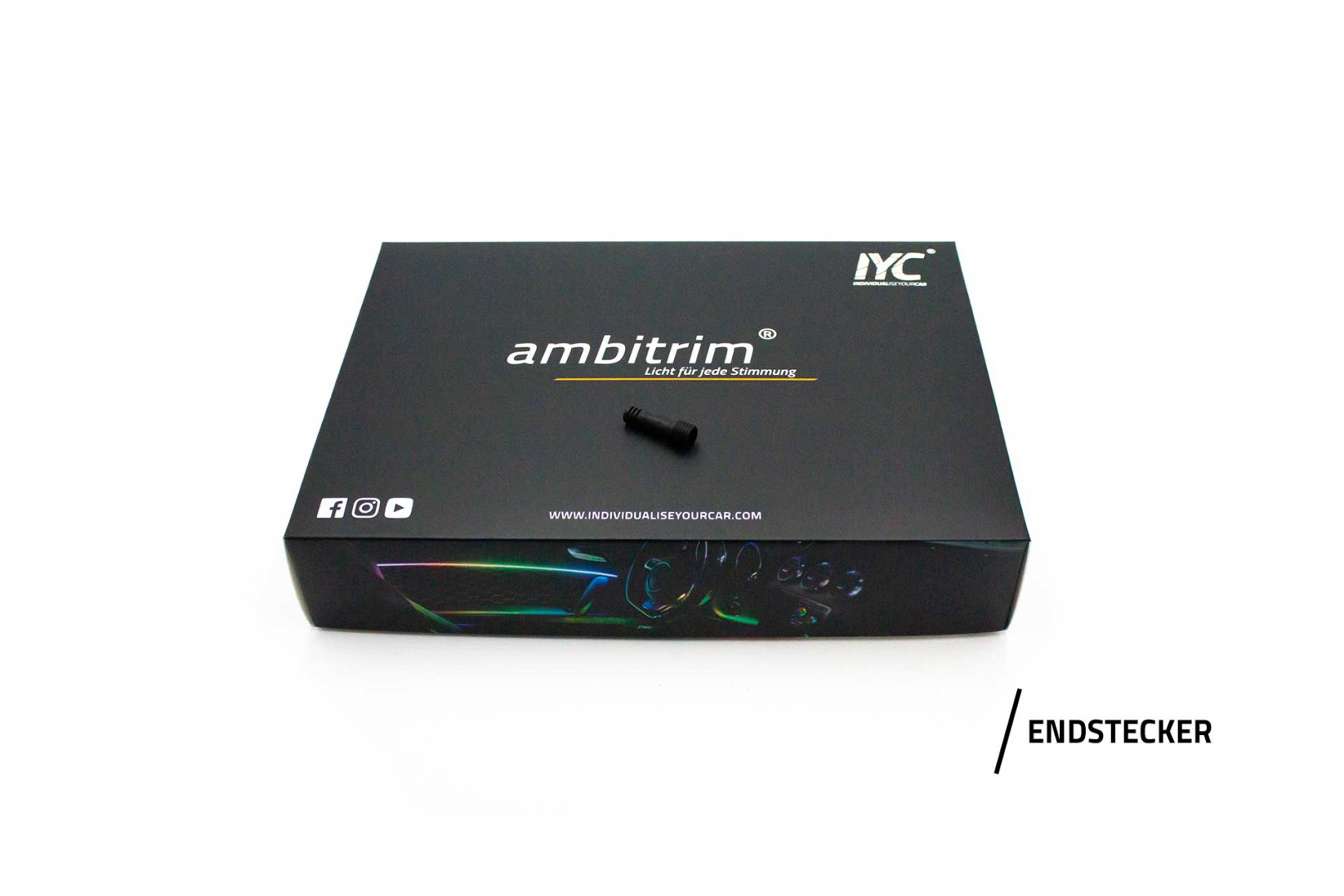 ambitrim® Digital PRO RGBIC LED underglow under car lights single components